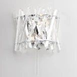 Настенный светильник Ингвар CL334421 Citilux (220V, хрусталь, выключатель)