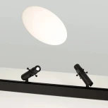 светильник магнитный MAG-ORIENT-SPOT-CROP-ZOOM-TC-R35-6W Warm3000 (BK, 19-29 deg, 48V) (Arlight, IP20 Металл) 045067