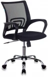 Кресло Бюрократ CH-695N/SL/BLACK спинка сетка черный TW-01 сиденье черный TW-11 крестовина хром УТ000003022