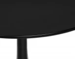 Стол обеденный MIA (черная столешница, черное основание) Dobrin 219TD-LMZL MIA, цвет столешницы черный, основания черный