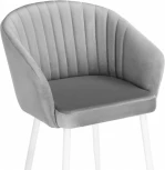 Кресло Корсо (Корсо светло-серое / белое) Notta арт.576744