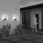 Настенный уличный светильник Maytoni Barrel O453WL-01GF (220V, круглые, IP54)