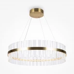 Подвесной светильник Maytoni Mirage MOD173PL-L60BS3K (LED, 220V, хрусталь, на тросе, круглые)