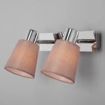 Спот Eurosvet Culver 20080/2 хром/бежевый