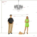 Подвесная люстра MW-Light Конрад 667010908