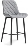 Полубарный стул Notta Баодин К Б/К светло-серый / черный 517142