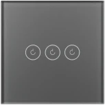 Выключатель сенсорный SWT-OMALI-S03-ZB-GR (250V, 10A, Zigbee) (Arlight, Стекло) 050047