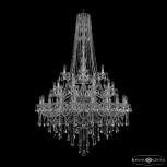 Подвесная люстра Bohemia 1415 1415/20+10+5/400/h-182/3d Ni