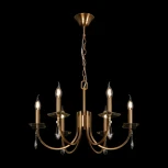 Подвесная люстра Freya Forte FR1006PL-06G (220V, на цепи, свеча)