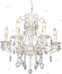 Подвесная люстра Omnilux Martina OML-79003-06 (220V, на цепи, подсвечник, свеча)