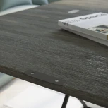 Стол универсальный трансформируемый АНДРЭ Loft ЛДСП интра/чёрный от фабрики Mebelik