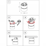 Трековое крепление Lightstar Asta 594069