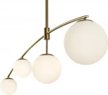 Потолочная люстра на штанге Freya Hanger FR5443CL-04BS (220V, шарики)