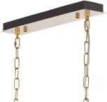 Подвесная люстра ST Luce Ritz SL6138.303.14 латунь/прозрачный E14 14*40W (220V, на цепи)