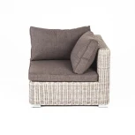 Модуль диванный угловой с подушками, цвет бежевый 4SIS Лунго YH-C1031W beige