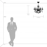 Подвесная люстра Osgona Stregaro 694062