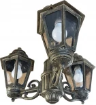 Уличный светильник подвесной Fumagalli Anna E22.120.S30.BXF1R (220V, на цепи, под старину, IP44)