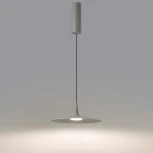 Подвесной светильник Odeon Light Sombra 7038/12L серый/металл/акрил 12W 3000K 220V (LED, на проводе, круглые)