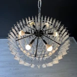 Подвесная люстра каскадная Eich Chandelier Nova 9 D65 Nickel ImperiumLoft 40,1594 (185377-22) (220V, на цепи)