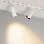 Трековый светильник светодиодный LGD-GELIOS-TUNE-4TR-R80-20W Day4000-MIX (WH, 20-60 deg) (Arlight, IP20 Металл) 039157 (220V)