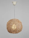 Подвесной светильник Vitaluce V6923/1S (220V, на проводе, шар, плетеные)