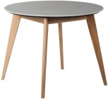 Стол R-Home Лунд круглый д.860 Мрамор Бьянко