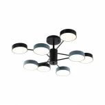 Потолочная люстра на штанге Arte Milano Ferrara 250906/8B Bk/Gr (LED, 220V, круглые)
