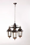 Уличный светильник подвесной Oasis Light PETERSBURG M 79870M/3 Gb (220V, на цепи, фонарь, IP44)