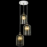 Подвесной светильник 33 ИДЕИ PND105.03.10ABM.002WH-M05TG (220V, на проводе, круглые)