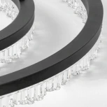 Подвесной светильник ярусный Lussole Hardin LSP-7434 (LED, 220V, на проводе, кольцо)