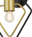 Бра Escada Interval 1164/1A 1x40Вт E27, металл, черный/золото (220V)