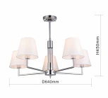 Подвесная люстра F-Promo Milo 2616-5P