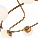 Потолочная люстра на штанге Evoluce Calabria SLE220602-08 (шарики)