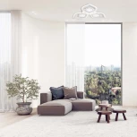 Потолочная люстра с таймером Escada Hydria 10227/3LED (220V, пульт управления, цветы, лепестки)