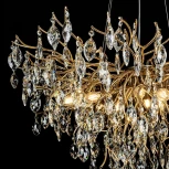 Подвесная люстра хрустальная Modelux MODESTYLE MS.2118.1000 BS