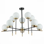 Потолочная люстра ярусная на штанге Limano SL1203.402.10 ST Luce (220V, шарики)