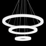 Подвесной светильник Citilux Электрон Смарт CL710A104S (LED, 220V, умный дом - Алиса, Маруся, Сири, на тросе, кольцо)