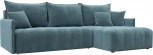 Диван угловой Лига-054 НПБ угол универсальный Лига Диванов (Велюр) арт.129028
