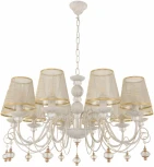 Подвесная люстра Arte Milano AM347620 347620/10 WT+G (220V, подвески, на цепи)