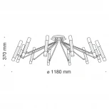 Потолочная люстра Maytoni Vigo MOD620CL-24B