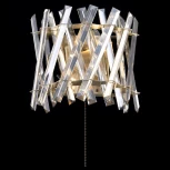 Настенный светильник Citilux Ингвар CL334423 (220V, хрусталь, выключатель)