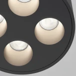 Светильник потолочный светодиодный Elektrostandard Points 25111/LED черный (220V, круглые)