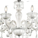 Подвесная люстра Globo Teejay 64118-6 (220V, на цепи, подсвечник, свеча)