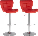 Стул барный Stool Group PORSCHE красный 2 шт
