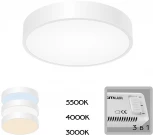 Потолочный светильник круглый светодиодный Купер CL72424V0 (220V, диммер, круглые)