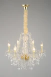 Подвесная люстра Aployt Koletta APL.755.13.06 (220V, хрусталь, на цепи, свеча)