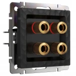 Акустическая розетка (hammer черный) Werkel W1285008 (a052041)