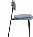 Стул SILVIA (mod. 0139124) Tetchair (Голубой,Черный).