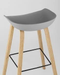 Стул барный Stool Group LIBRA СЕРЫЙ УТ000000662