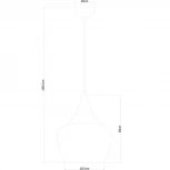 Подвесной светильник Arte Lamp Cappello A3407SP-1BK (220V, на проводе, круглые)